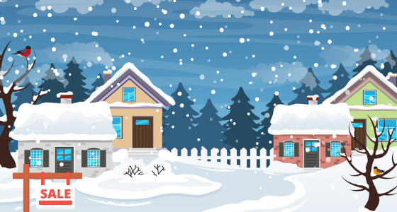 Three reasons why you should buy your next home this winter