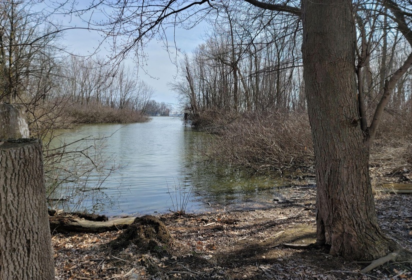 Channel facing East