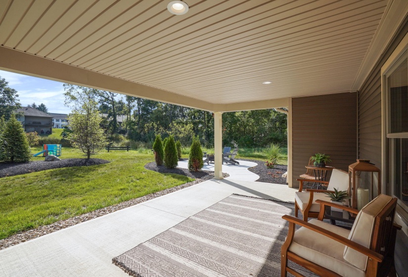 Outdoor covered patio