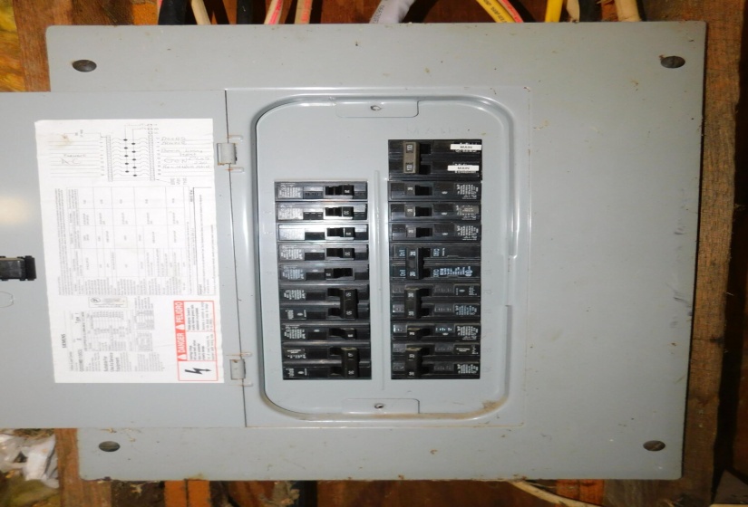 Electric Service Box/Garage