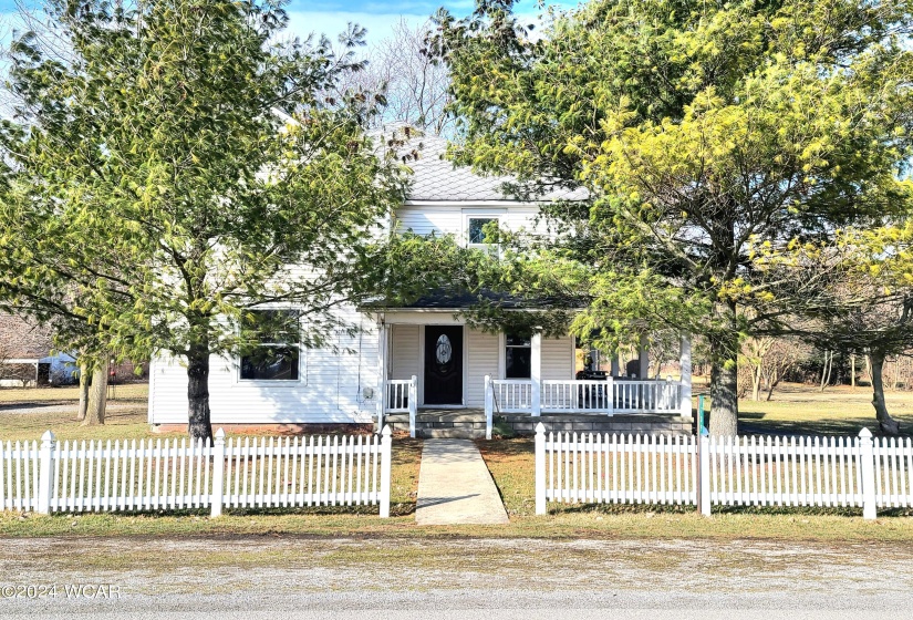 Front view of home from CR 92