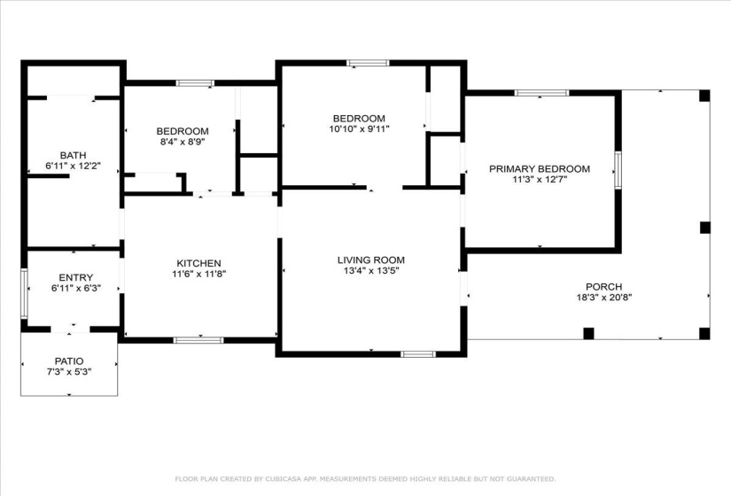 01-2D Floor Plan for 133 Talbot Avenue