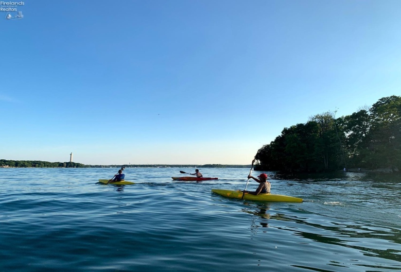 Lake Erie kayaking