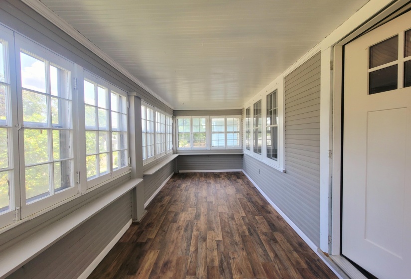 Enclosed porch