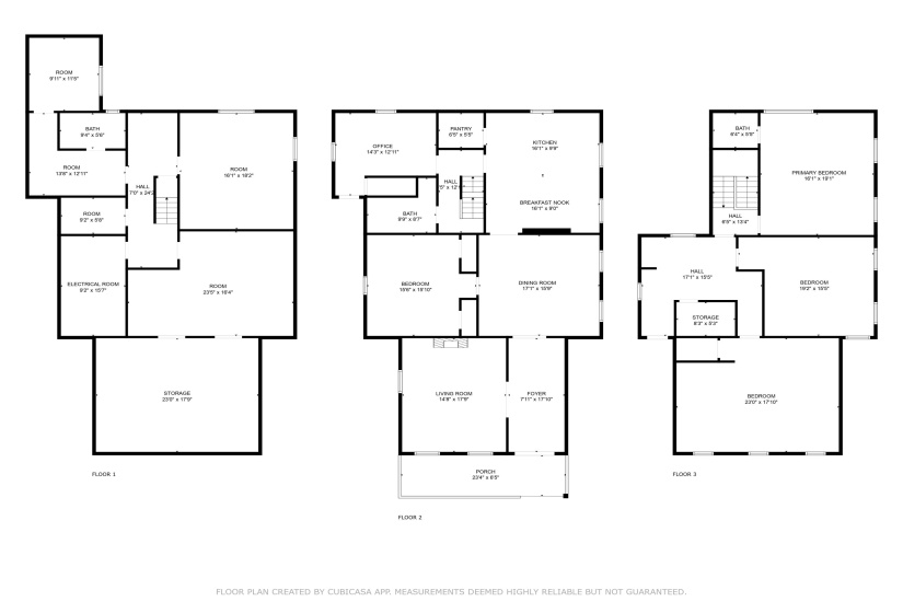 04-2D Floor Plan for 928 East High Stree