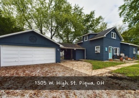 1305 High Street, Piqua, Ohio 45356, 3 Bedrooms Bedrooms, ,1 BathroomBathrooms,Residential,For Sale,High,1034716