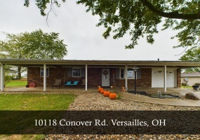 10118 Conover Road, Versailles, Ohio 45380, 3 Bedrooms Bedrooms, ,1 BathroomBathrooms,Residential,For Sale,Conover,1034728