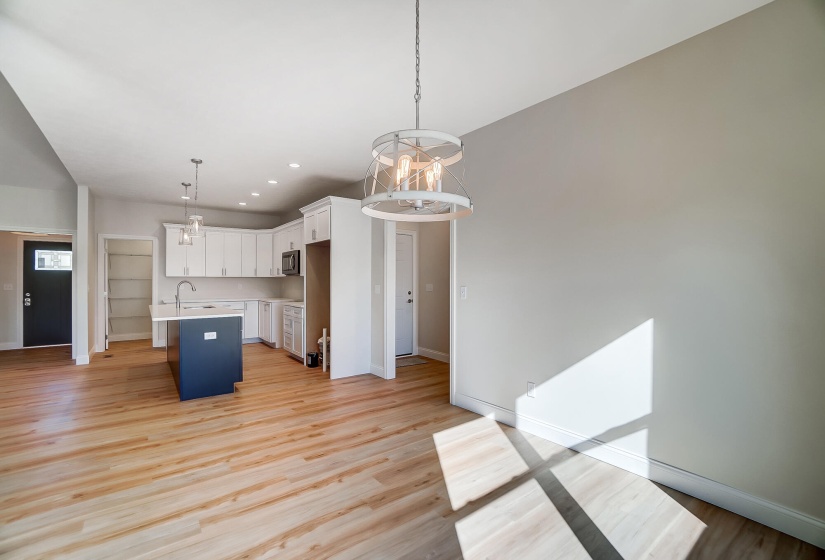 Kitchen and dining Area