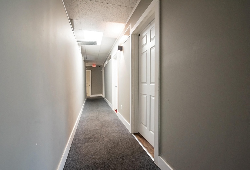 Right Corridor of Commercial Suites