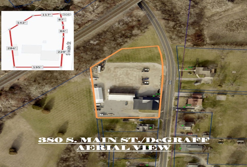 Aerial View With Measurements