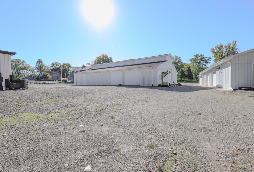 Rear North Sde View of Shop Building