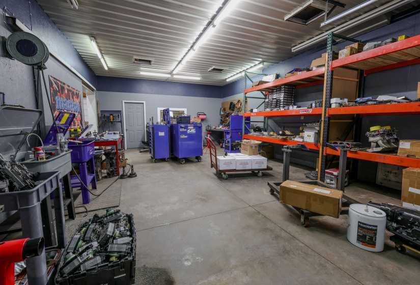 Shop Parts Room