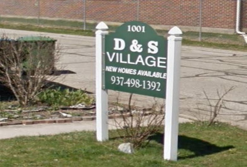 D & S Village Sign