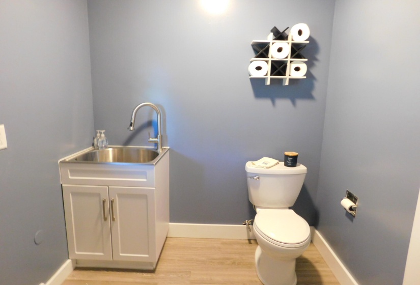 Half Bath In Laundry Room