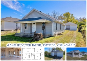 4348 Hoover Avenue, Dayton, Ohio 45417, 2 Bedrooms Bedrooms, ,1 BathroomBathrooms,Residential,For Sale,Hoover,1035243