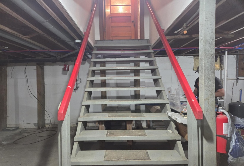 Staircase to Basement