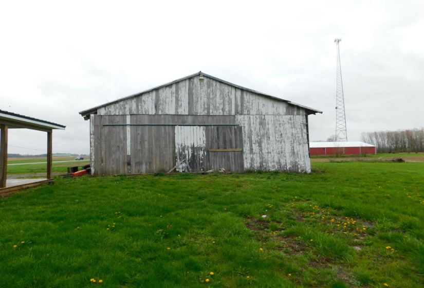 West Side of Barn