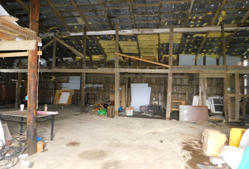 Inside Barn