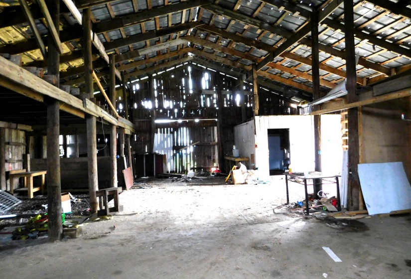 Inside Barn