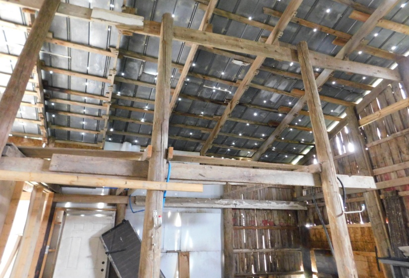 Loft Area Inside Barn