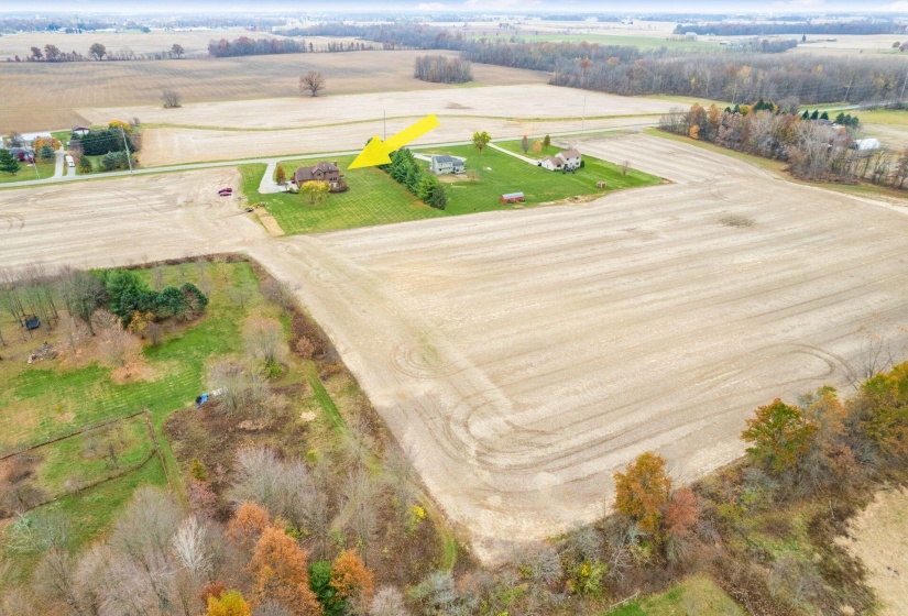 Aerial View of 5.01 acres