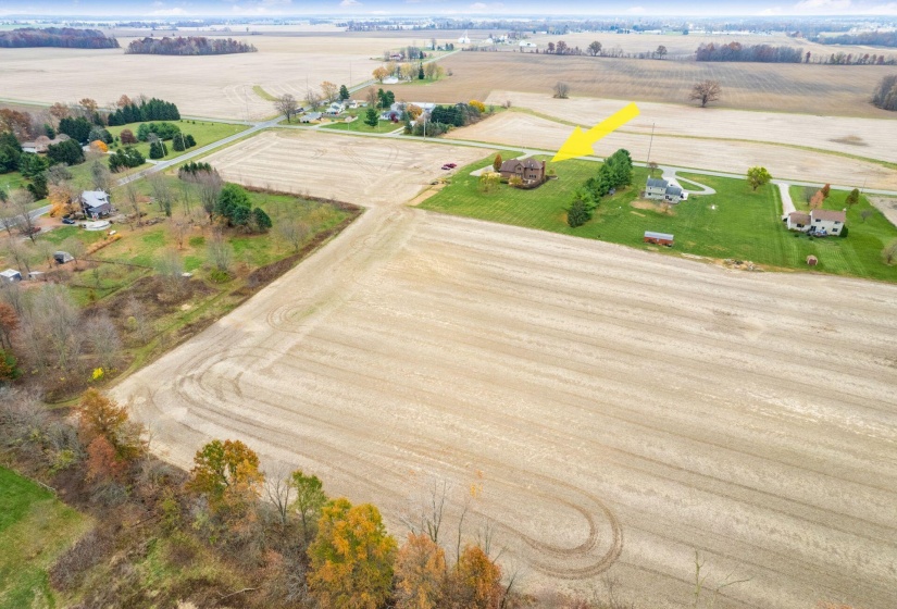 Aerial View of 5.01 acres