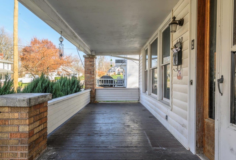 Covered Front Porch