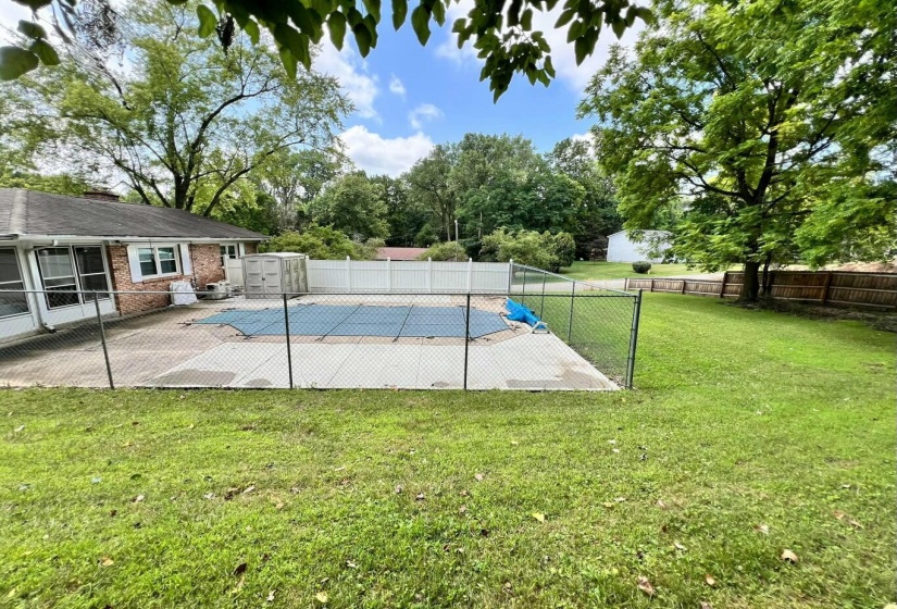 Fenced Pool Area