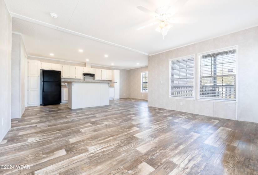 View into Kitchen from Living Room