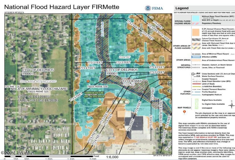 100 Year Flood Zone Map