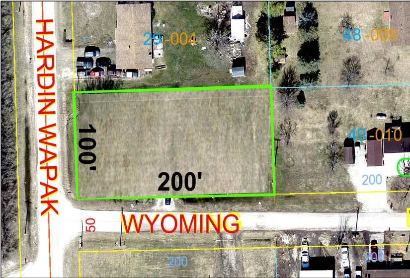 4662 HARDIN WAPAKONETA AERIAL VIEW