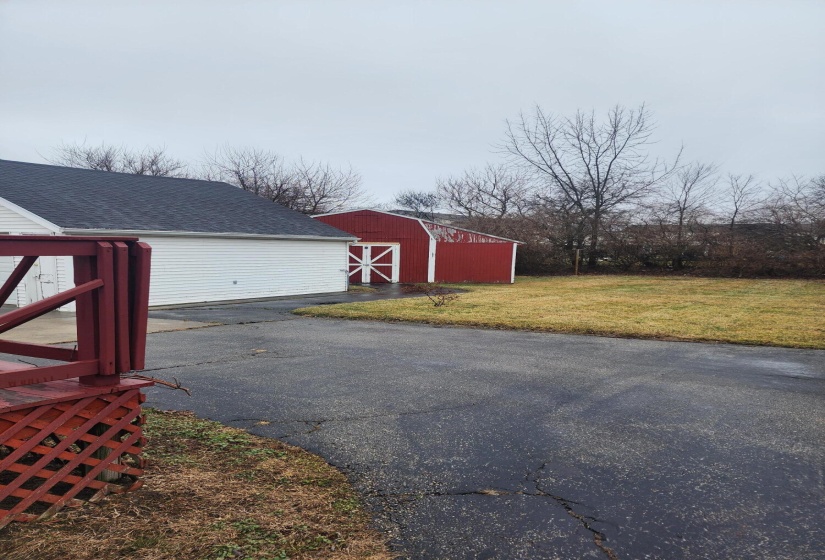 Backyard and Shed