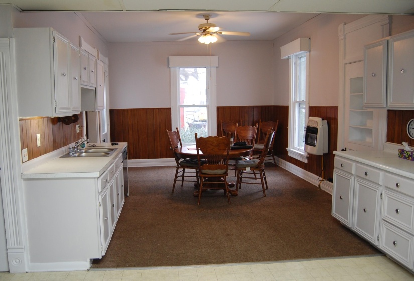 Eat in kitchen view 1