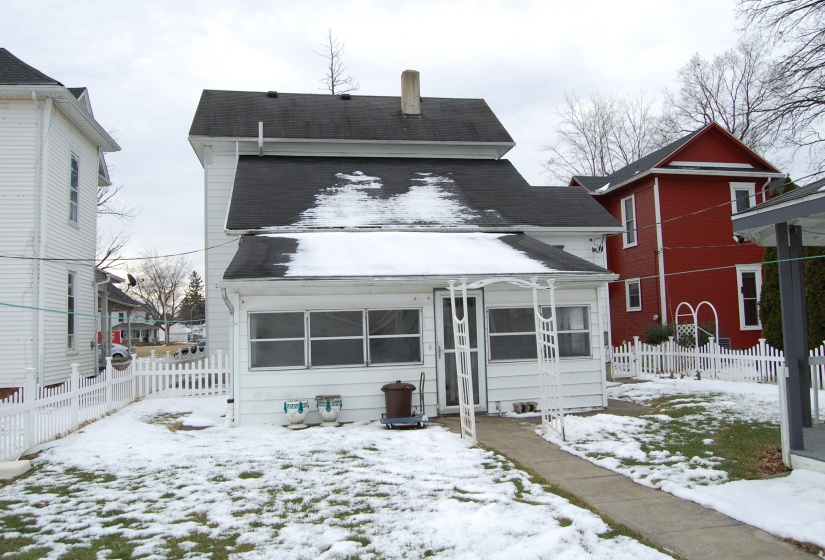 House back view