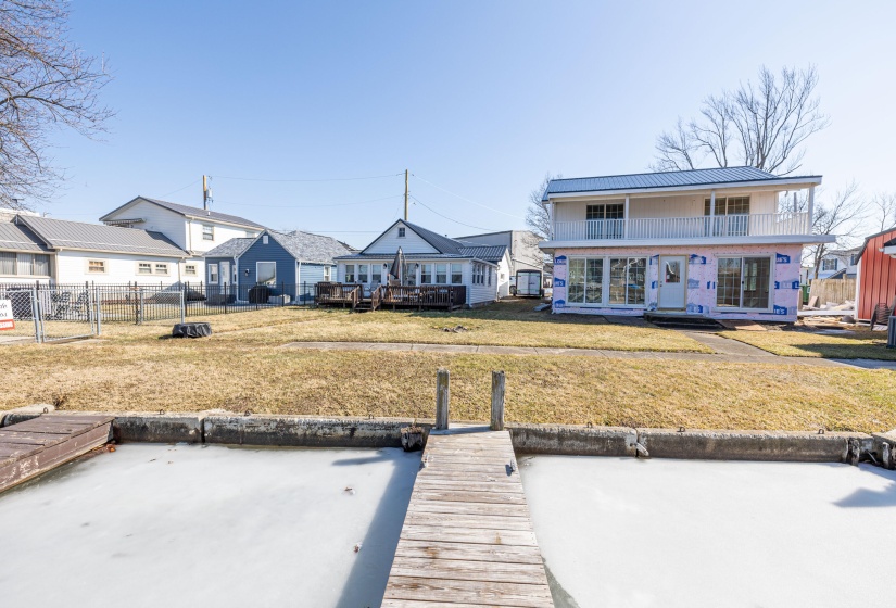 View of Cottage from Dock