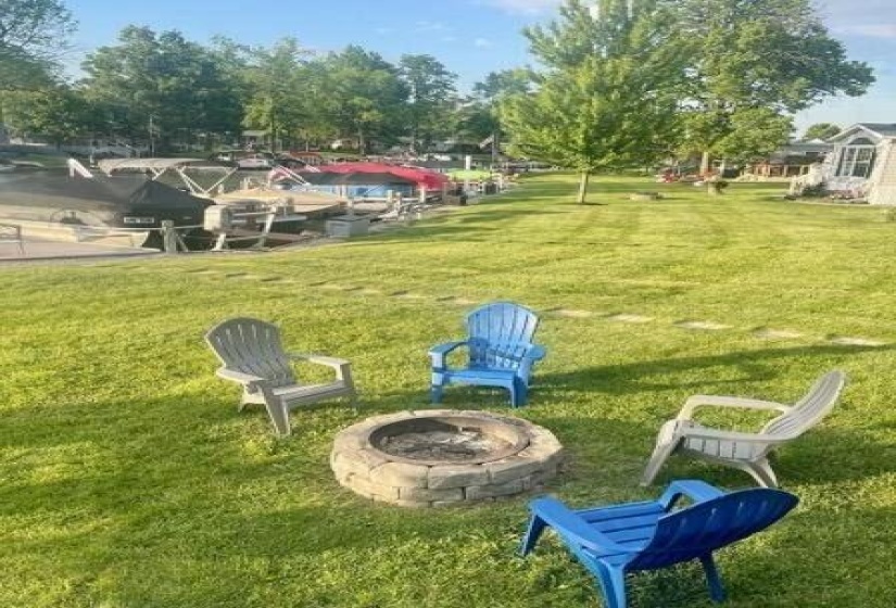 Fire Ring in Summer