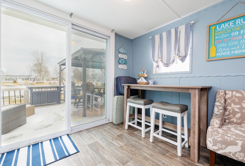 View onto Deck