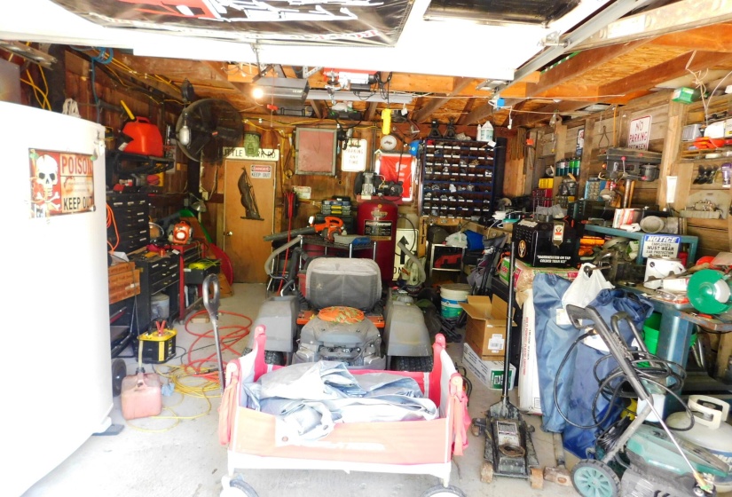 Inside Garage