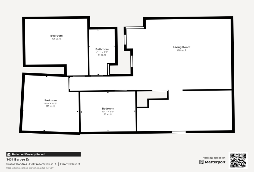 3431 Barbee Drive, Dayton, Ohio 45406, 3 Bedrooms Bedrooms, ,1 BathroomBathrooms,Residential,For Sale,Barbee,1037453