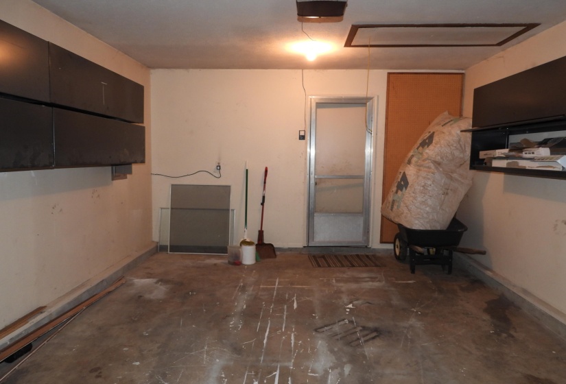 Inside Garage