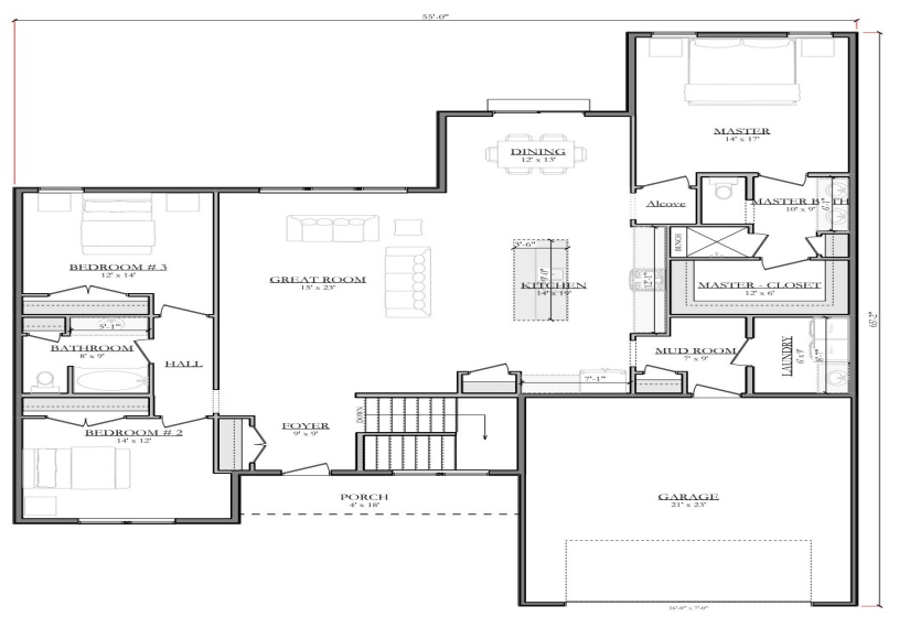 2329 Emerson Way, Troy, Ohio 45373, 3 Bedrooms Bedrooms, ,2 BathroomsBathrooms,Residential,For Sale,Emerson,1037571
