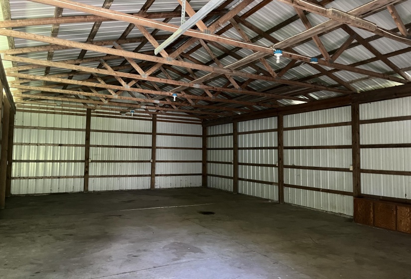 Interior Pole Barn