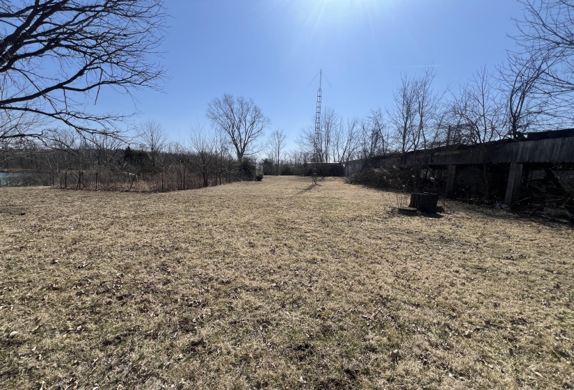 Rear Area Behind House