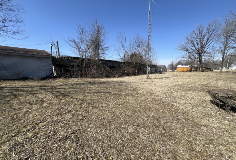Rear Area Behind House