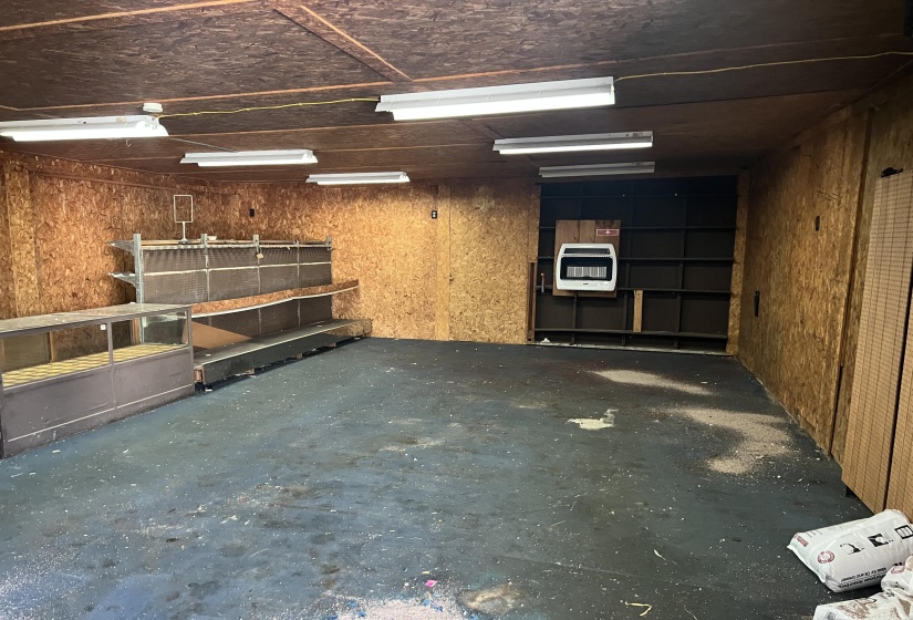 Inside Outbuilding