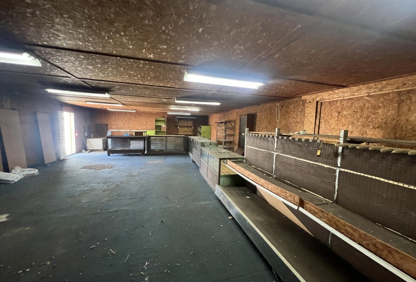 Inside Outbuilding