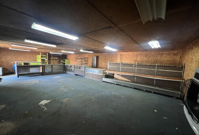Inside Outbuilding