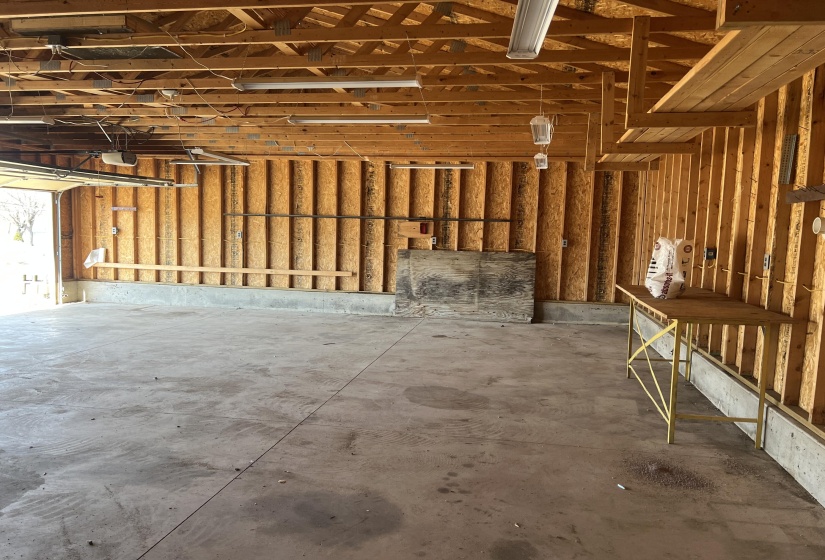 Inside Garage