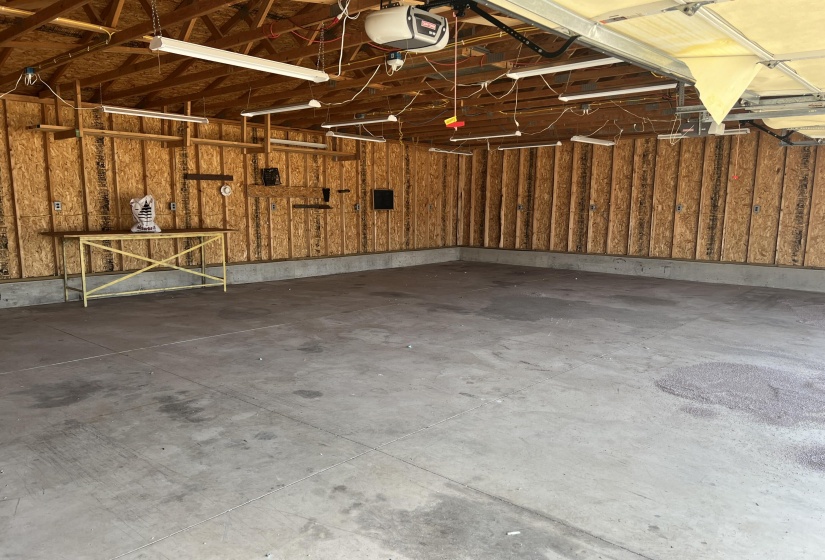 Inside Garage