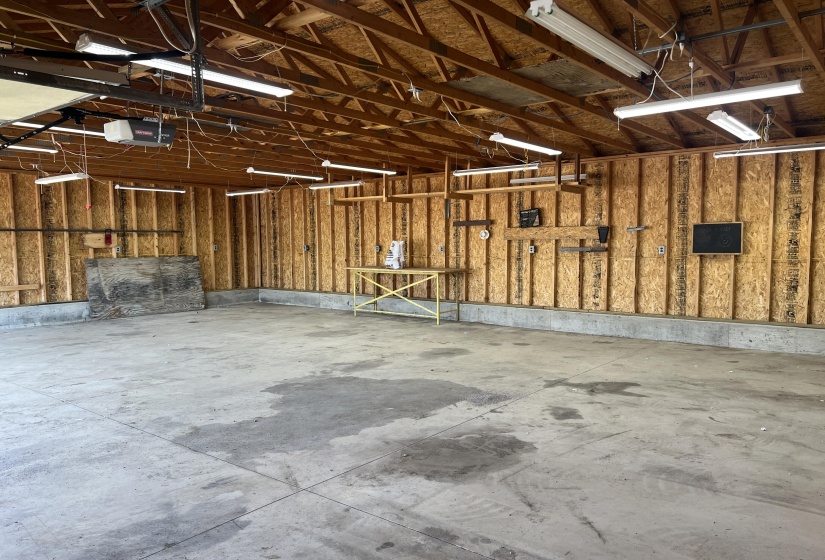 Inside Garage
